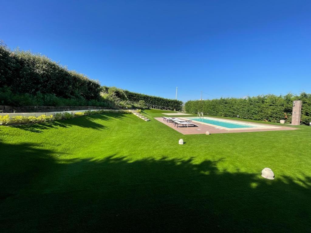 Villa Siciliana Con Piscina E Vista Panoramica Sul Mare Borgetto Exterior foto